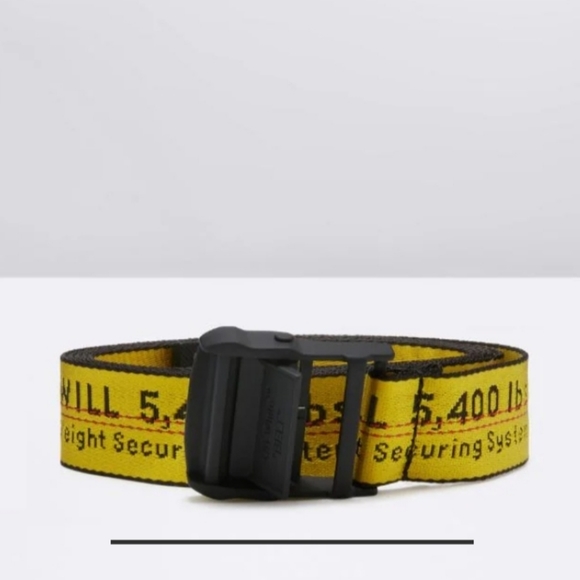 New Off White authentic Classic Industrial Belt. 3